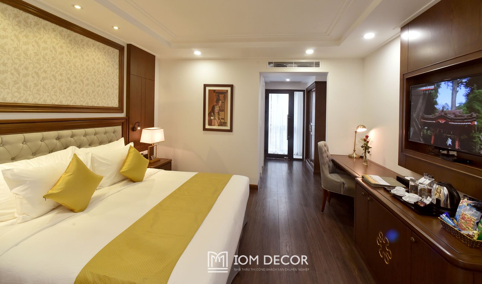 Bộ đồ nội thất thi công thực tế Khách sạn 4 sao Garco Dragon Hotel - Long Biên - Tp Hà Nội (1)