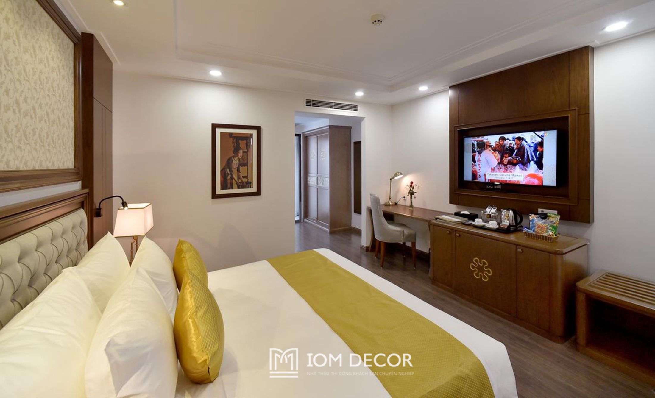 Bộ đồ nội thất thi công thực tế Khách sạn 4 sao Garco Dragon Hotel - Long Biên - Tp Hà Nội (7)